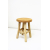 Stołek taboret drewniany dekoracyjny 22cm